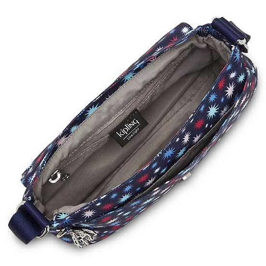 Kipling Tamia Printed Crossbody Bags Funky Stars | CA 1235AH